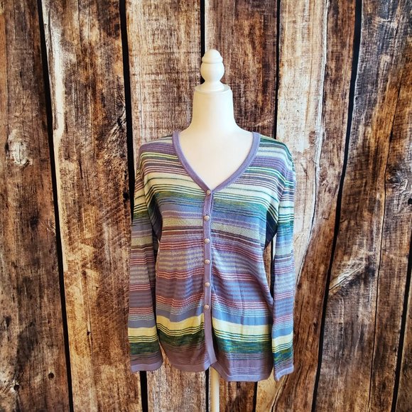 St John Santana Knit  Size 6/ Small  Tank & Cardigan Top Set - Picture 4 of 6